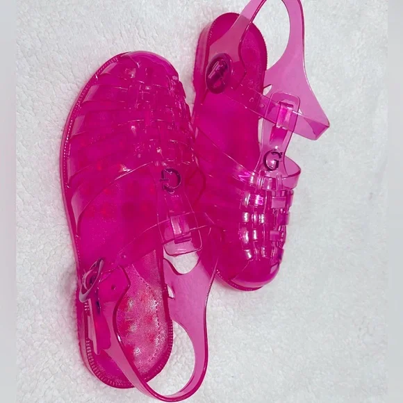 💜💜💚🌼NEW GUESS Women's Jellie Fisherman SandalS. - Picture 7 of 14